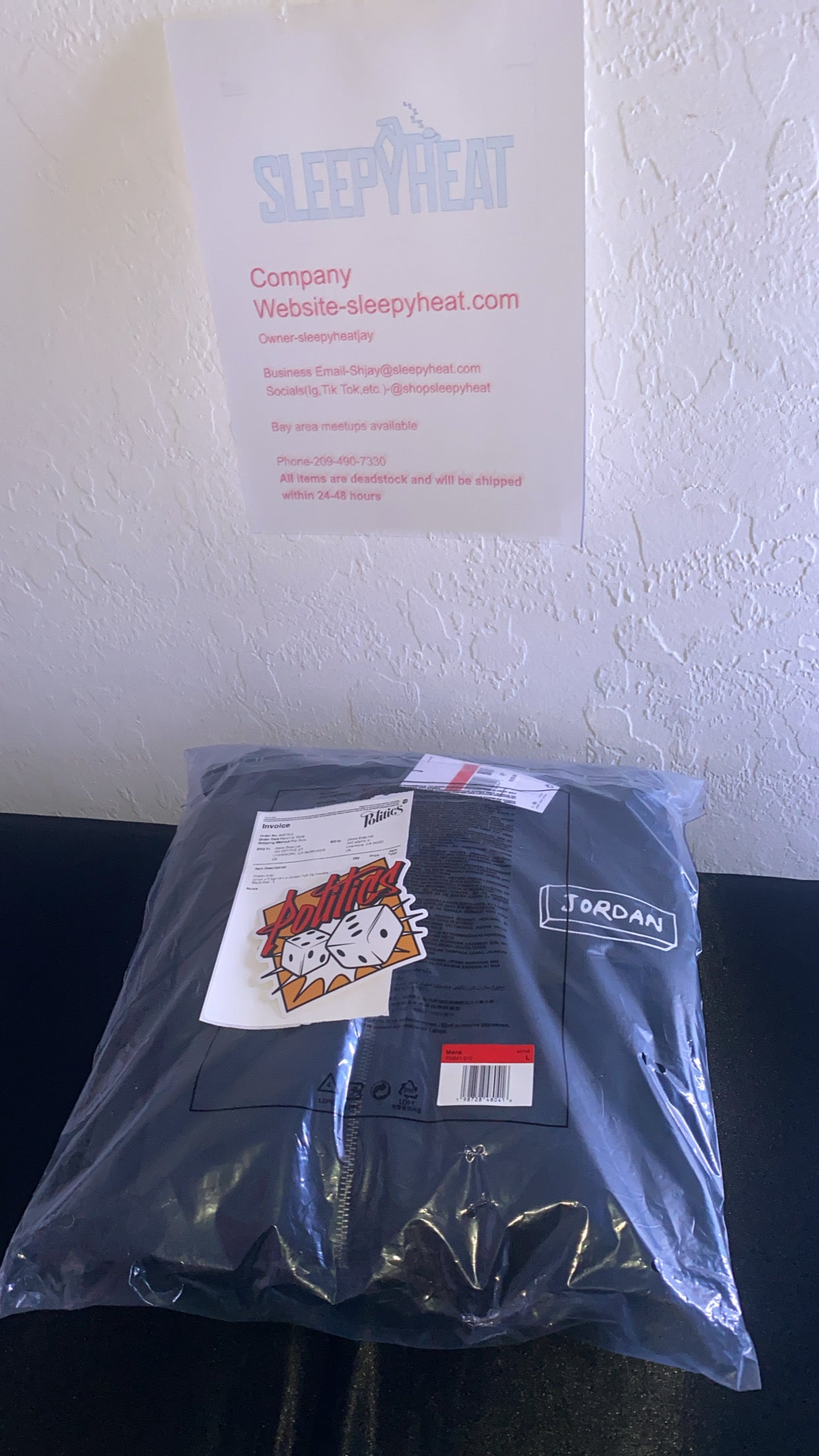 Jordan x Fragment x Union LA Zip-Up Hoodie