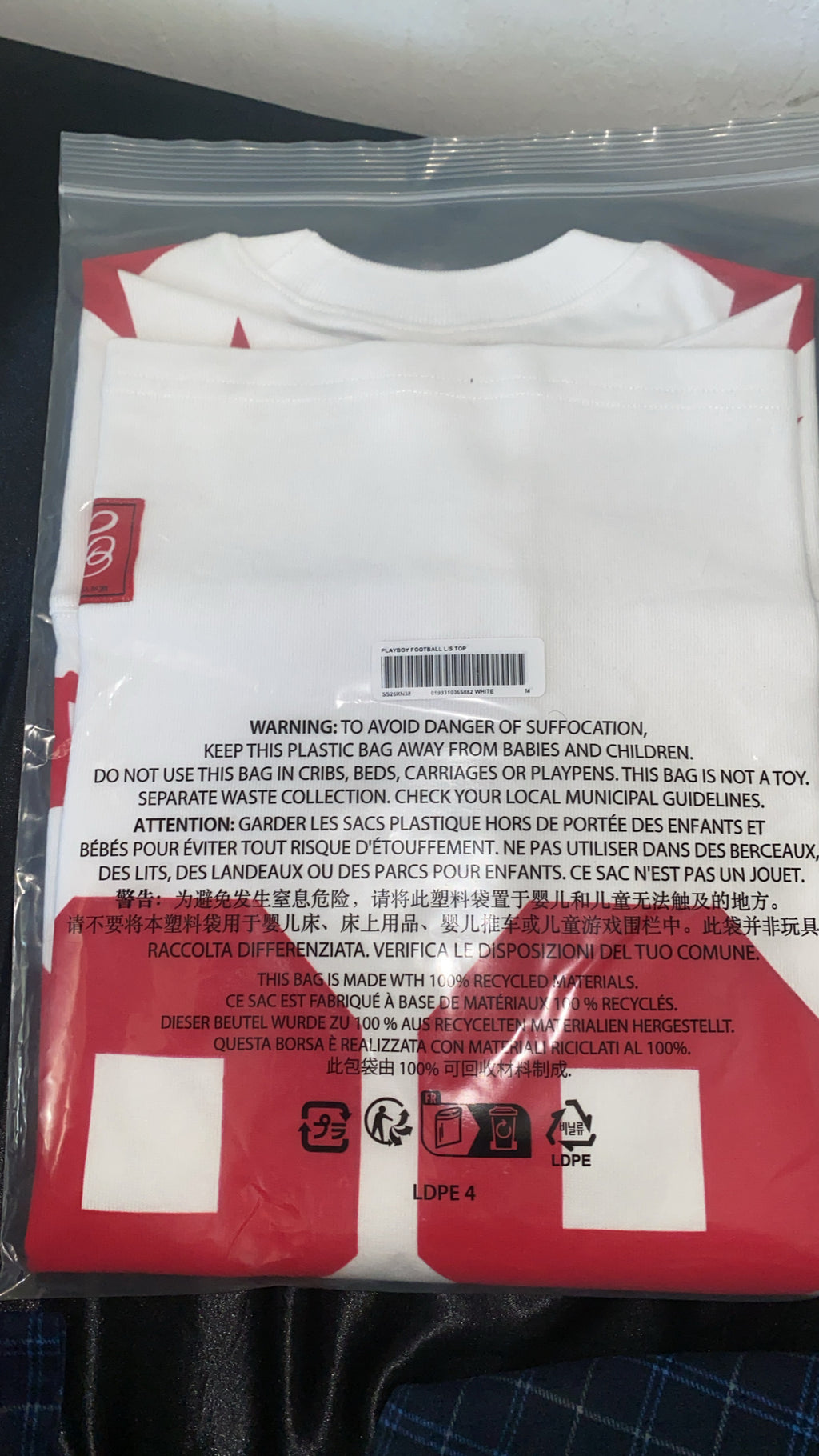 Supreme x Playboy LS Jersey - White