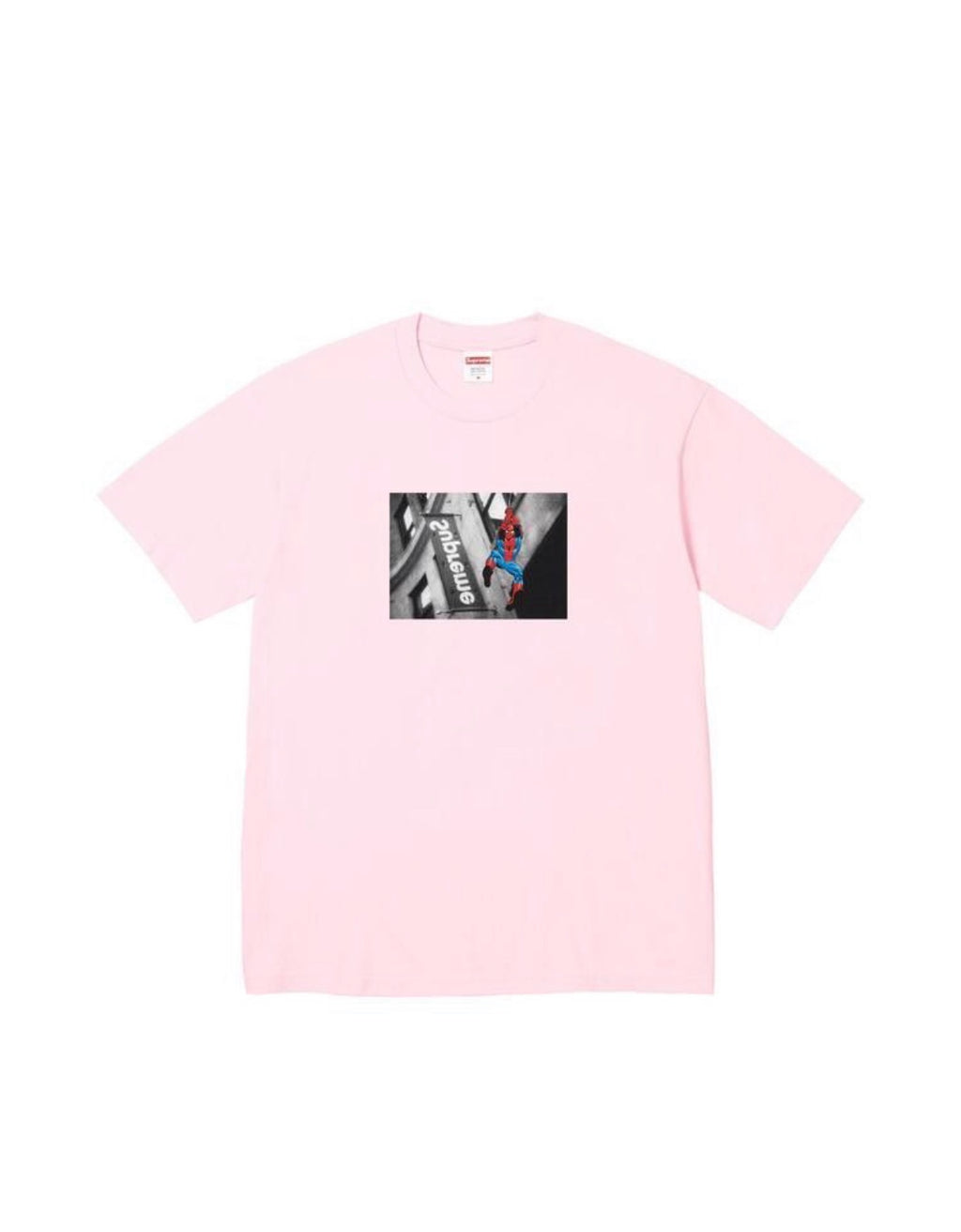 Supreme Spider-Man Tee - Pink