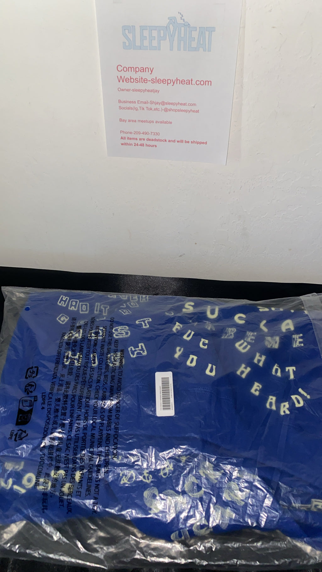Supreme 'Too Deadly' Hoodie - Royal Blue